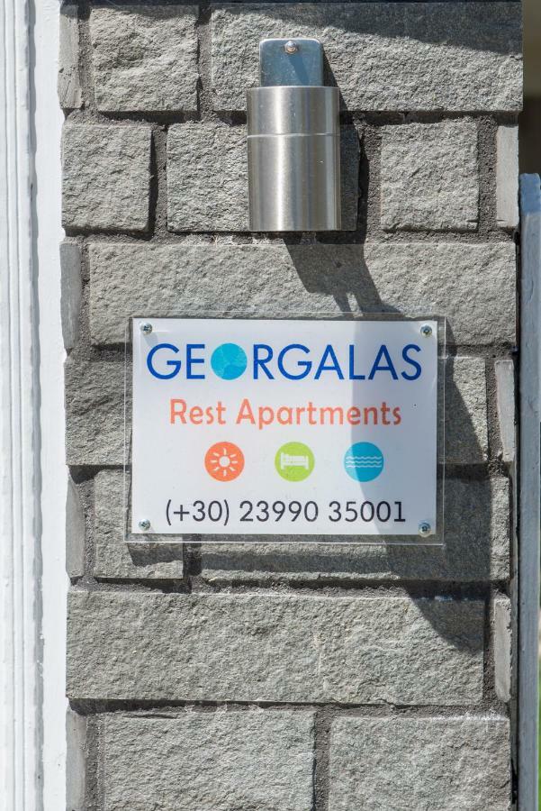Georgalas Rest Apartments Nea Kallikrateia Esterno foto